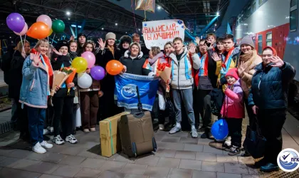 Победители возвращаются домой!