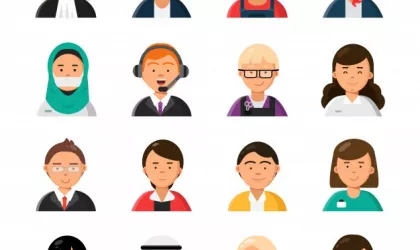 occupations-avatars-waiter-stewardess-judge-advocate-manager-builder-male-and-female-profession-icons_80590-4905