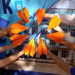 Круг из самолетиков желаний