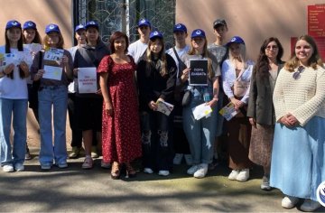 Наши студенты против наркотиков!